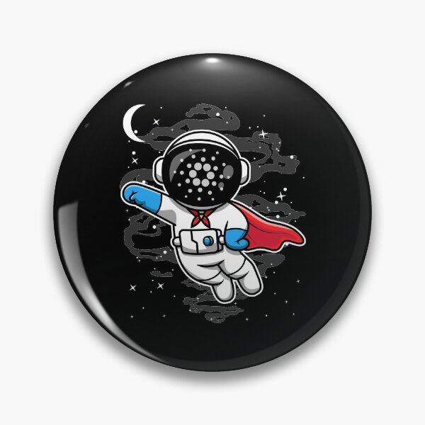 Item preview, Astronaut Super Hero Cardano ADA Coin To The Moon Crypto Token Cryptocurrency Blockchain Wallet HODL designed and sold by AdamRoberts90.