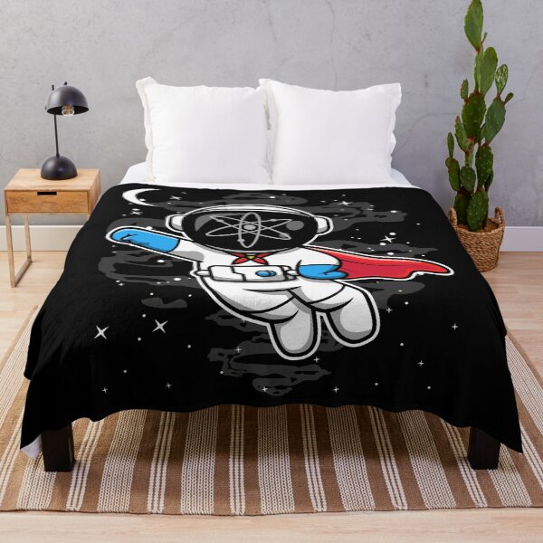 Item preview, Astronaut Super Hero Cosmos ATOM Coin To The Moon Crypto Token Cryptocurrency Blockchain Wallet HODL designed and sold by AdamRoberts90.