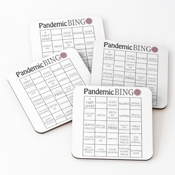 Item preview, Pandemic Bingo Card designed and sold by itsrturn.