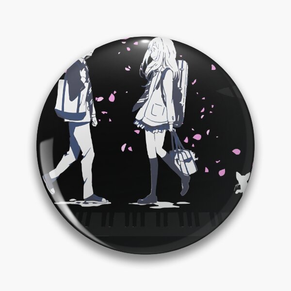 Item preview, Shigatsu wa Kimi no Uso  Fitted T-Shirt designed and sold by Timotjgherty.