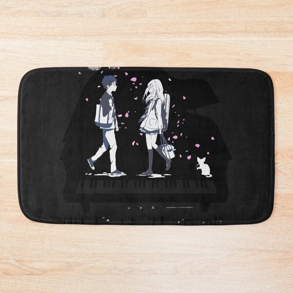 Item preview, Shigatsu wa Kimi no Uso  Fitted T-Shirt designed and sold by Timotjgherty.