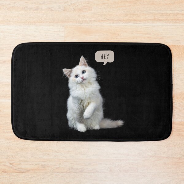Item preview, Cat Says Hey , Cat , Kitty, Kitten designed and sold by laamriya974.
