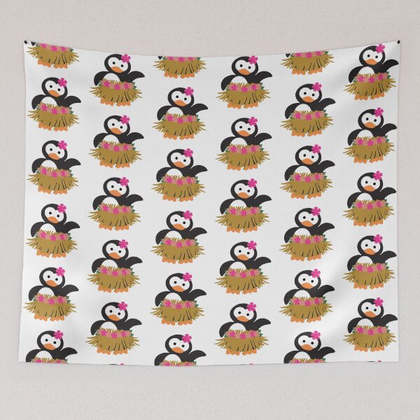Item preview, Cute hawaian penguin designed and sold by flamendes.