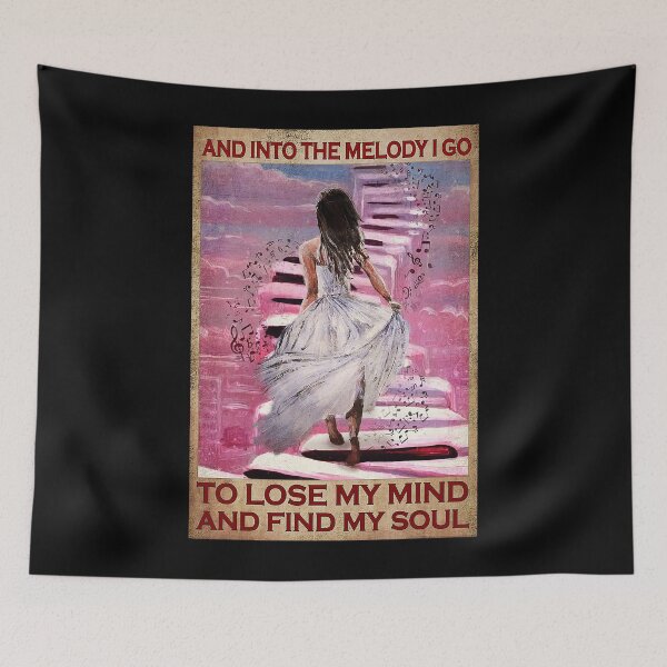 Item preview, And into the melody i go to lose my mind and find my soul girls music designed and sold by SimonsonNuala.