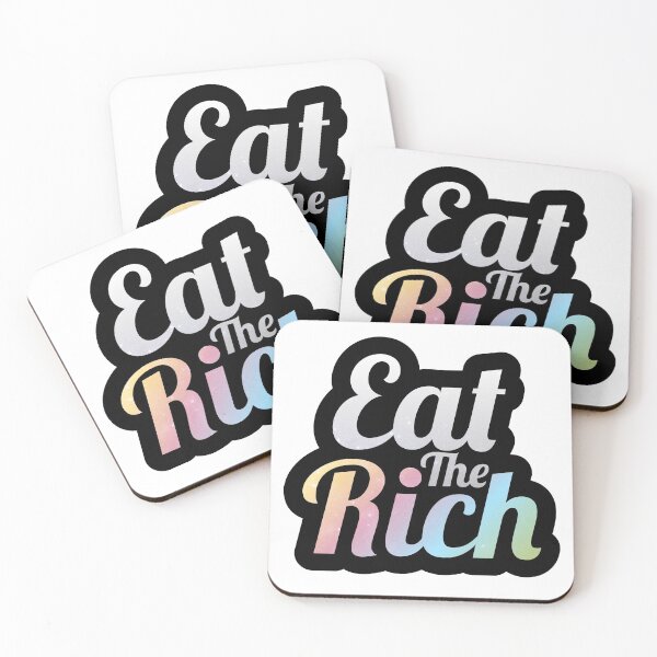 Item preview, Eat The Rich - Funny Novelty designed and sold by CryptidArt.