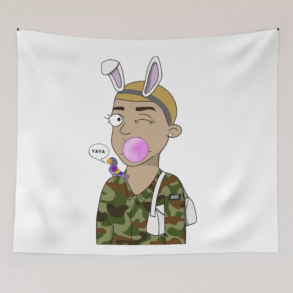Item preview, CryptoMom #2518 Camouflage mother  uniform Bunny girl designed and sold by PetTotem.