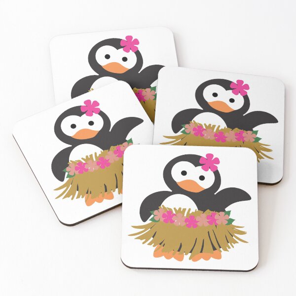 Item preview, Cute hawaian penguin designed and sold by flamendes.