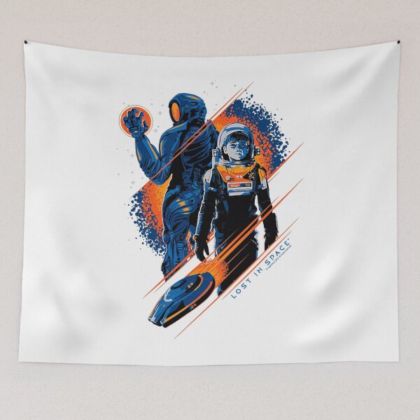 Item preview, Robot And Astronaut In Space designed and sold by TyishaWilder.