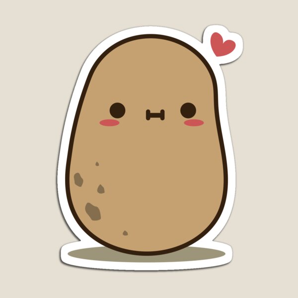 Emotional Support Potato #3 Art Board Print by a-lazybee