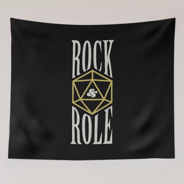 Item preview, Rock and Role DnD Band Logo designed and sold by DnlDesigns.