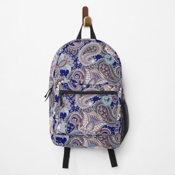 Item preview, Blue Paisley Pattern ,Vintage Blue Floral Pattern,Blue Psychedelic Pattern designed and sold by Tamas Das.