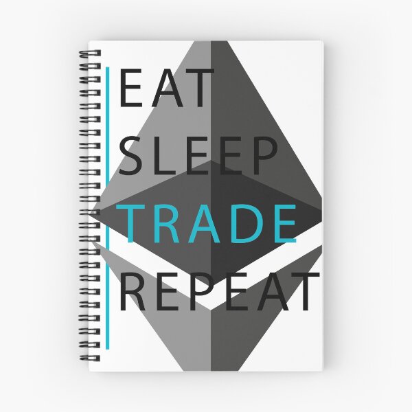 Item preview, Ethereum (ETH) Crypto Eat, Sleep, TRADE, Repeat designed and sold by Laxekroz.