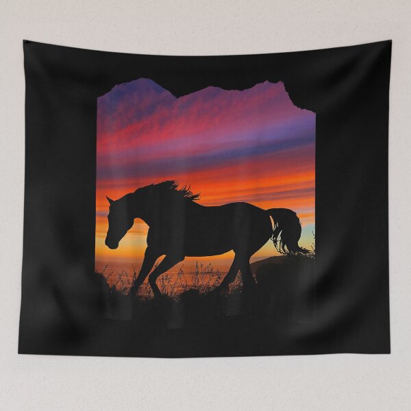 Item preview, Beautiful Arabian horse sunset  designed and sold by spherevilla.