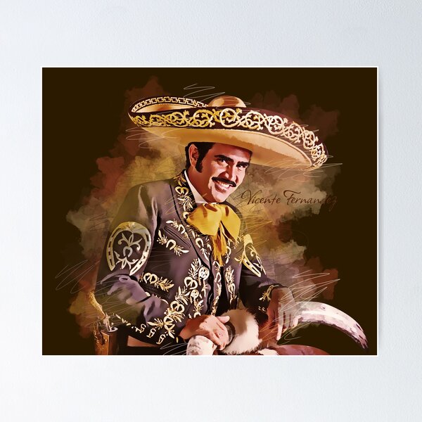 Item preview, Vicente Fernandez Watercolor designed and sold by SAUHER.