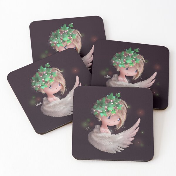 Item preview, Christmas Angels with Winter Plants series - 03 IVY designed and sold by cisviolin.