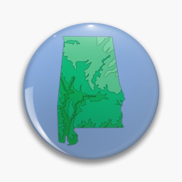 Item preview, 3D Alabama Cut Paper Map designed and sold by tjuiii.