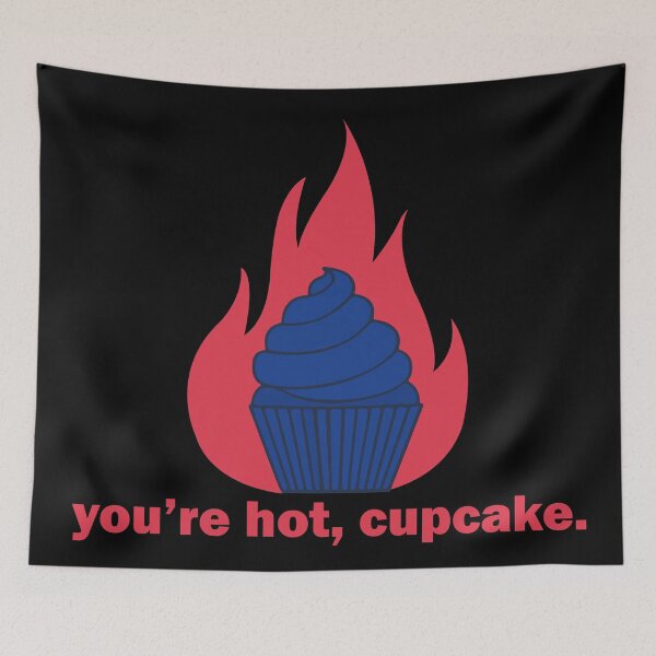 Item preview, You're hot, cupcake designed and sold by TEHAGE.