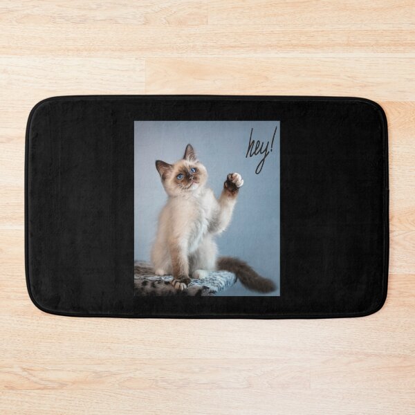 Item preview, Cat Says Hey , Cat , Kitty, Kitten designed and sold by laamriya974.