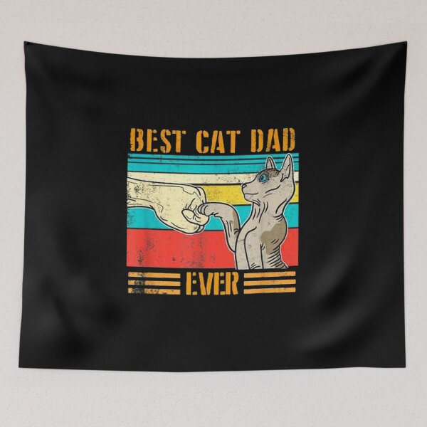 Item preview, Best Vegan Cat Dad Ever designed and sold by melisagaras88.
