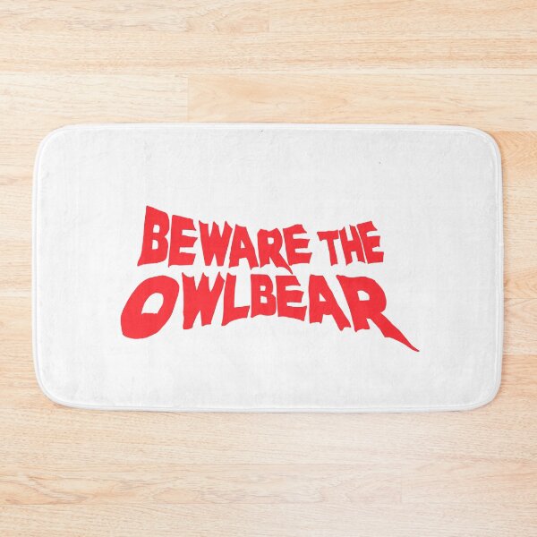 Item preview, Beware The Owlbear - White Classic designed and sold by PatriciaMae456.