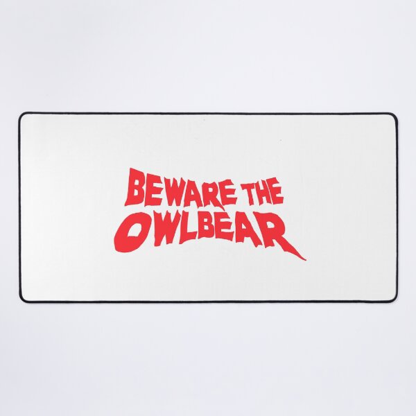 Item preview, Beware The Owlbear - White Classic designed and sold by PatriciaMae456.