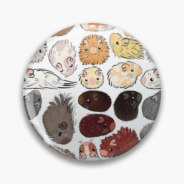 Item preview, Cute Colorful Guinea Pigs designed and sold by MignonBeauty.