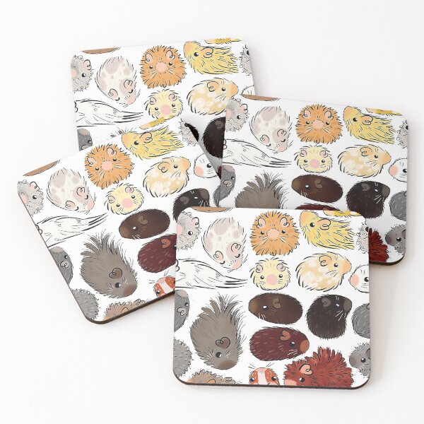 Item preview, Cute Colorful Guinea Pigs designed and sold by MignonBeauty.