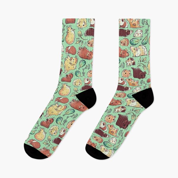 Item preview, Cute Guinea Pigs On Green designed and sold by MignonBeauty.