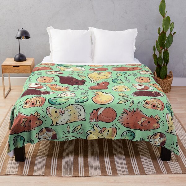 Item preview, Cute Guinea Pigs On Green designed and sold by MignonBeauty.