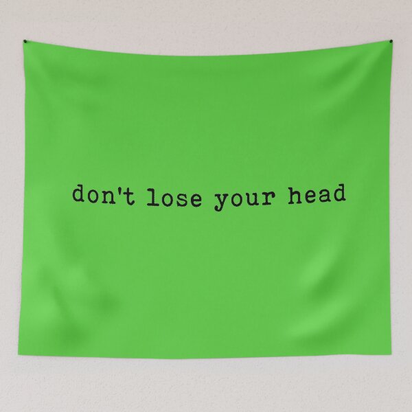 Item preview, Six Don't Lose Your Head designed and sold by LilacWaves.