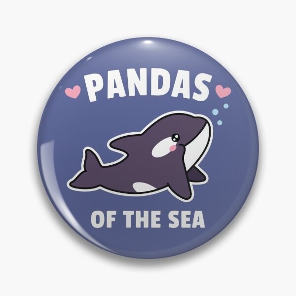 Item preview, Cute Orca Pandas Of The Sea Funny designed and sold by rustydoodle.