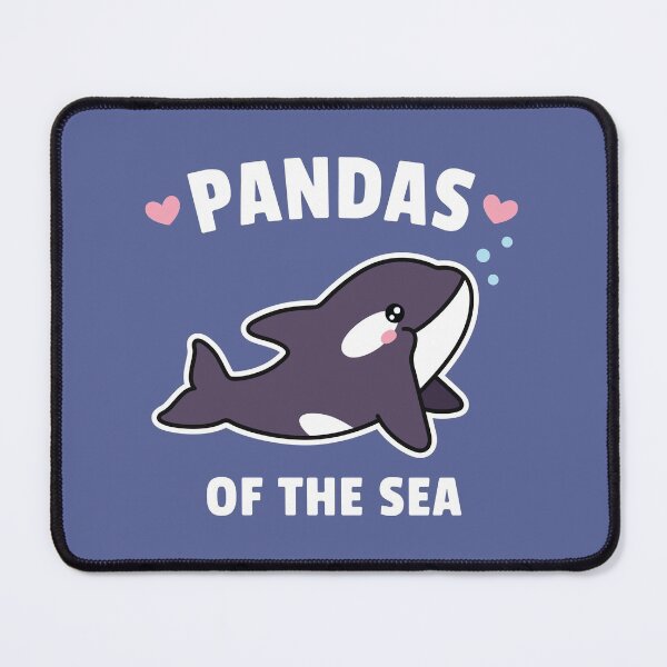 Item preview, Cute Orca Pandas Of The Sea Funny designed and sold by rustydoodle.