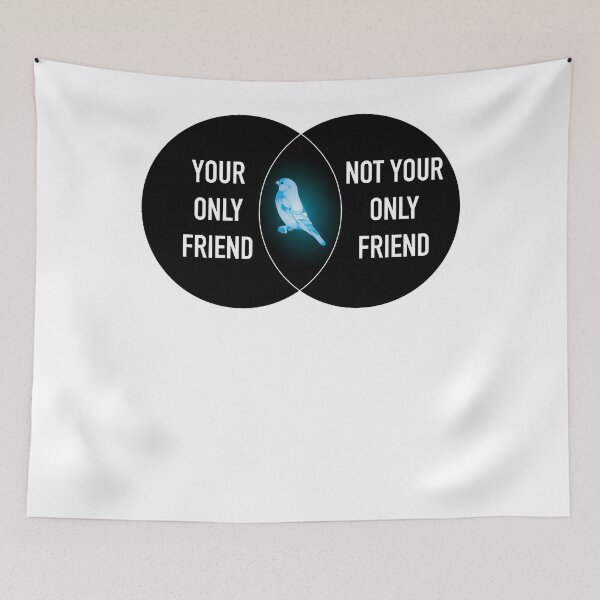 Item preview, Birdhouse Venn (black) Classic designed and sold by PatriciaMae456.