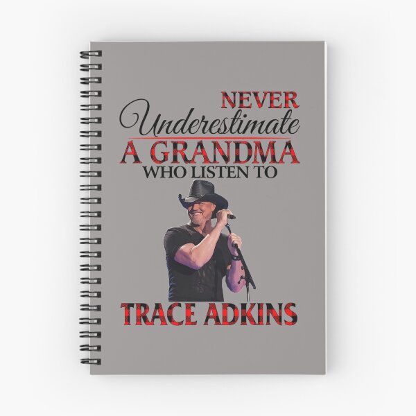 Item preview, Never Underestimate a Grandma who listens to Trace Adkins     designed and sold by TheLettering.