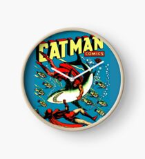 Vintage Catman Comic Book Cover no. 32 Clock