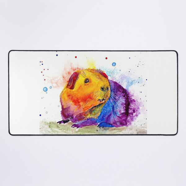 Item preview, Colorful Watercolor Guinea Pig designed and sold by MignonBeauty.
