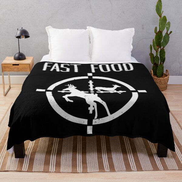 Item preview, Fast Food Deer Funny Elk Buck Bow Hunting Humor Hunter Gift designed and sold by ScottSlade.