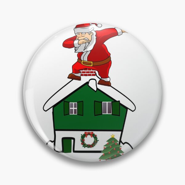 Item preview, Dabbing Santa Clause Top Chimney House Christmas Tree XMas Long Sleeve T-Shirt designed and sold by BahrkeQuartz.