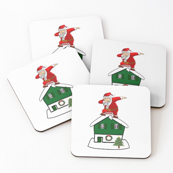 Item preview, Dabbing Santa Clause Top Chimney House Christmas Tree XMas Long Sleeve T-Shirt designed and sold by BahrkeQuartz.