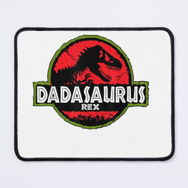 Item preview, Dadasaurus Dinosaur Rex Father Day For Dad Funny Gift T-Shirt designed and sold by BahrkeQuartz.