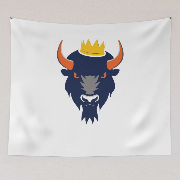 Item preview, REY BÚFALO CON CORONA designed and sold by Mclickster.