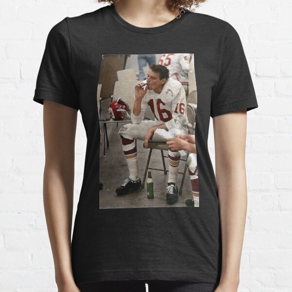 Lenny The Cool Len Dawson Red Vintage T-Shirt | Charlie Hustle 10 / M