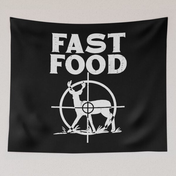 Item preview, Fast Food Deer Target Funny Shooting Bow Hunting Hunt Dad designed and sold by ScottSlade.