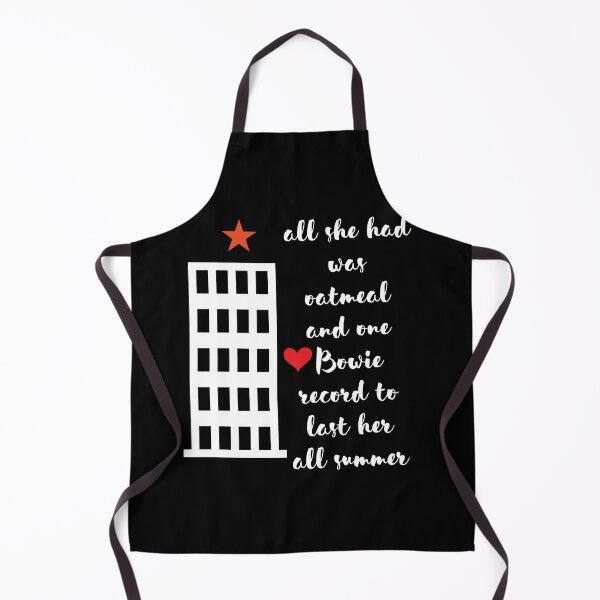 Item preview, All she had was oatmeal and one Bowie record to last her all summer. designed and sold by Peter Stawicki.