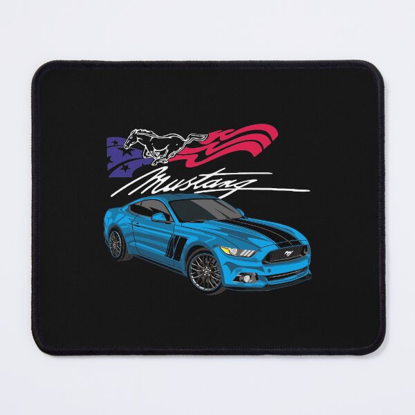 Item preview, Ford Mustang Muscle Car Blue  designed and sold by viralstudio.