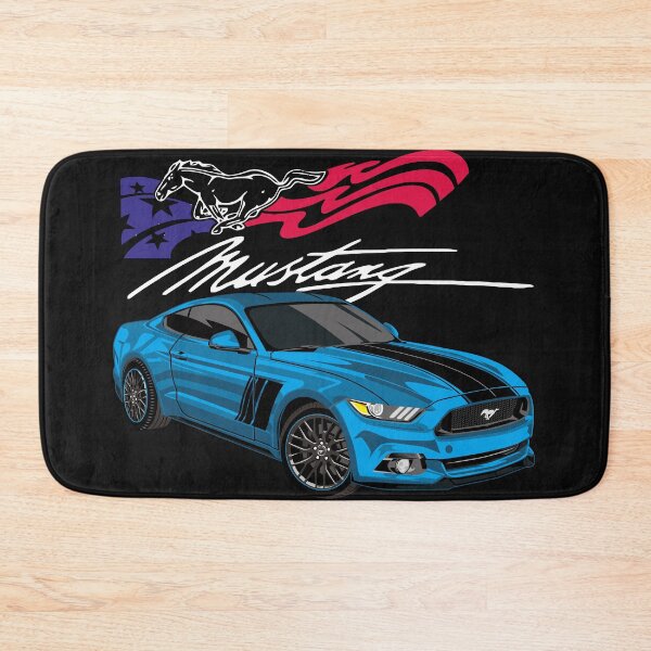 Item preview, Ford Mustang Muscle Car Blue  designed and sold by viralstudio.