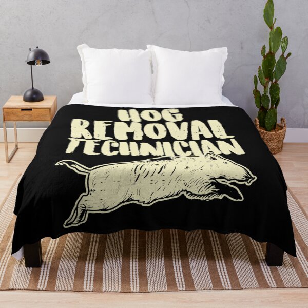 Item preview, Hog Removal Technician Funny Wild Boar Pig Hunt Hunter Dad designed and sold by ScottSlade.