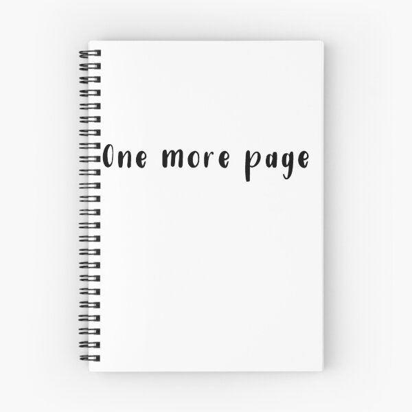 Item preview, One More Page designed and sold by beckahbrooks.