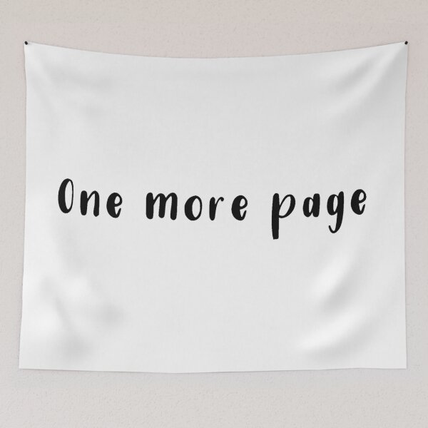 Item preview, One More Page designed and sold by beckahbrooks.