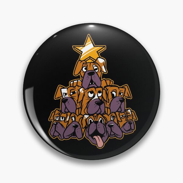 Item preview, Funny Boxer Christmas Tree Ornament Decor Xmas design designed and sold by Merchking1.